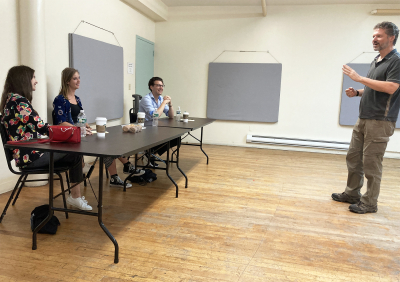 Public speaking coaching live class