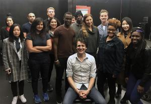 New York class for speech practice