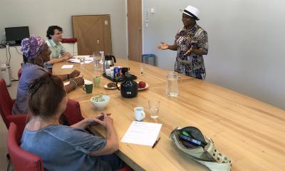 Engaging group coaching class for The Social Partnership Amsterdam