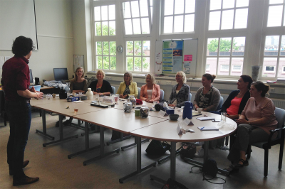 Engaging corporate speaking session with Doras Foundation