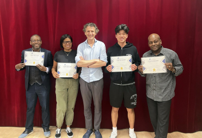 Public speaking workshop with practice