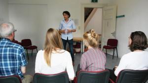 Open apply class for presentations with Herman Otten