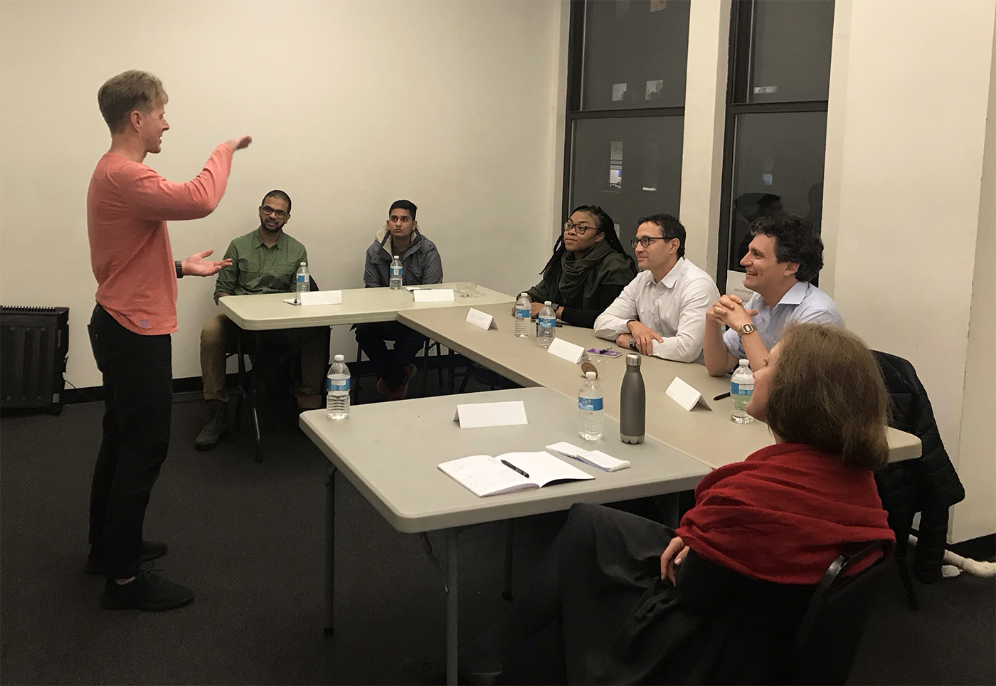 New York class for speaking practice