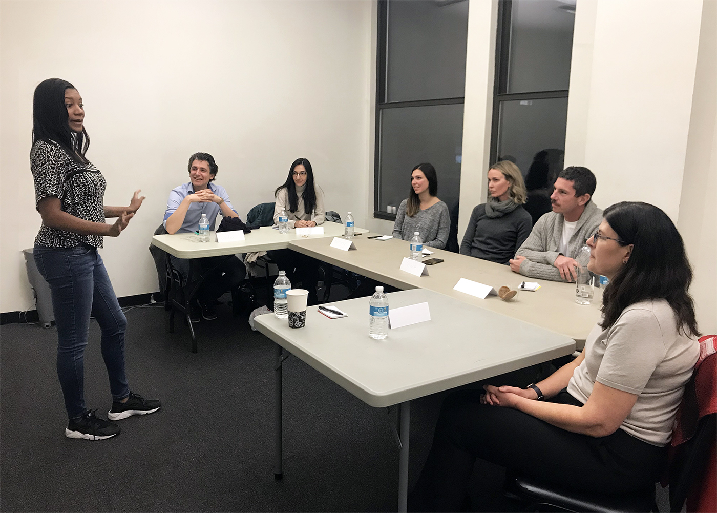 NY live public speaking class