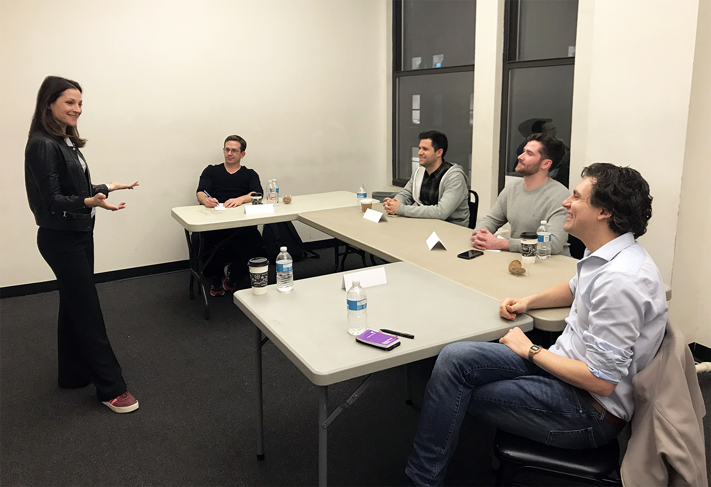 Workshop to improve speech charisma