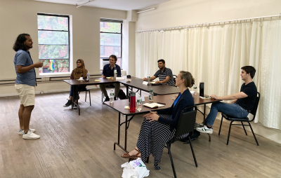 NYC interactive workshop for speaking