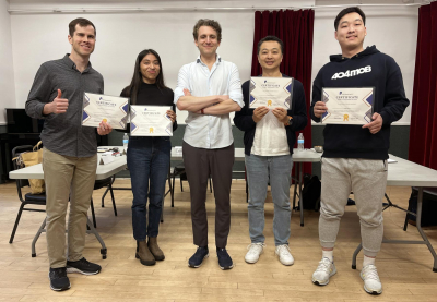 Session for presentation practice in Manhattan