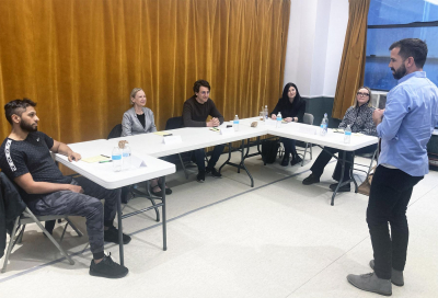 Live training for speech skills