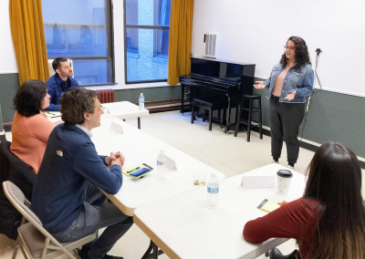 NY class for speech practice