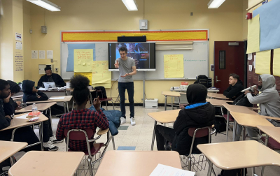 Public speaking skills coaching for Brooklyn Title 1 School