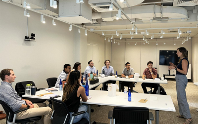 Professional speech coaching workshop at Gap Inc.