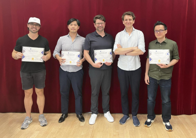 Group workshop for presentation skills