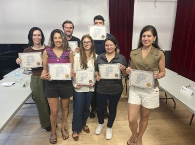 Group of participant improved their skills in a full-day presentation trainings session.