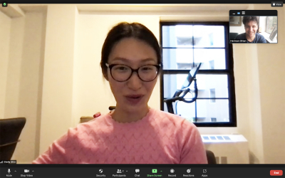 Online NYC private public speaking session