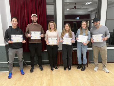 NYC public speaking session training