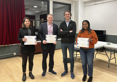 Public speaking class interactive session