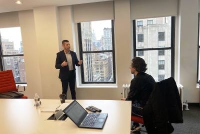 NYC one-on-one public speaking session