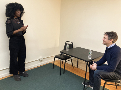 NYC private coaching in person for speaking mastery