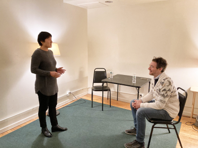 Live NYC private public speaking improvement