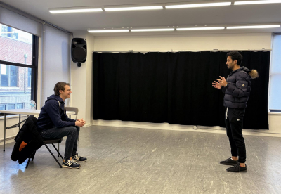 Herman Otten's private public speaking lesson