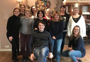 Inspiring public speaking lesson at WIJdezorg Elderly Care