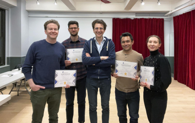 Coaching session for speech delivery