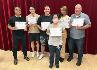 Open enrollment public speaking session