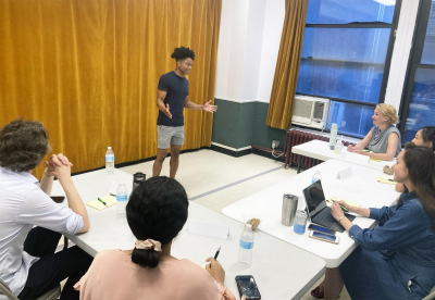 Herman Otten's public speaking seminar