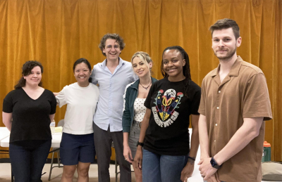 Public speaking coaching with a group