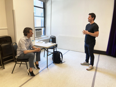 Coaching for speech deliver by Herman Otten