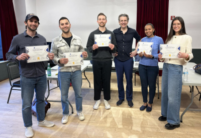 Public speaking group course in New York 