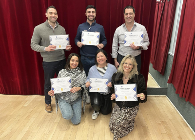 Public speaking session with real life practice