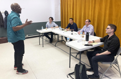 New York public speaking in person