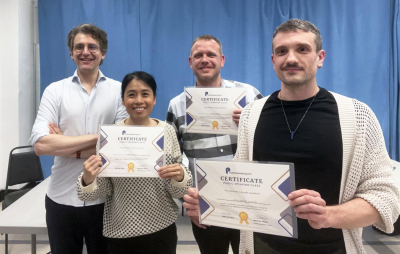 Public speaking workshop for group