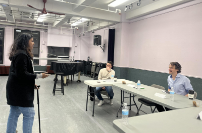 Public speaking coaching live session