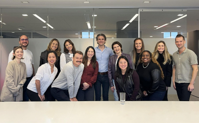 Herman Otten's presentation skills training at Estée Lauder