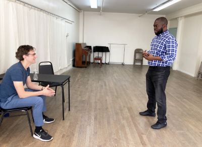 Private in-person coaching NYC for presentations