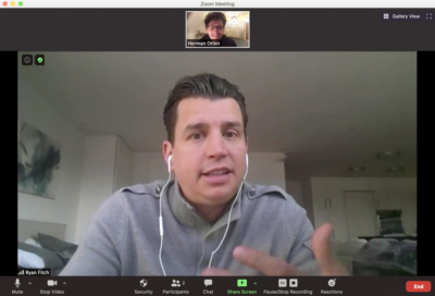 Online public speaking coaching NYC remote session