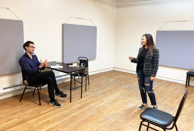 Herman Otten coaching private speech lessons