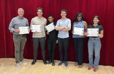 Coaching session for public speaking