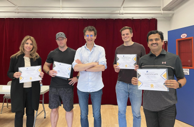 Training for presentation delivery skills