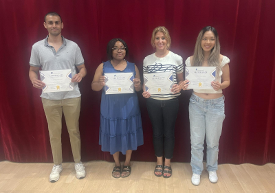 Public speaking class live coaching