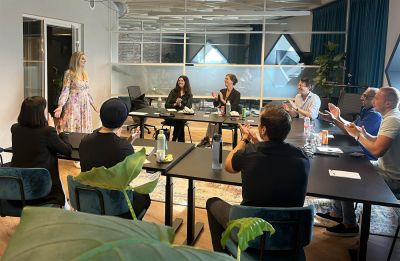 Team speaking mastery session with Adoptify BV