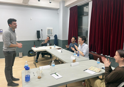 NYC class for speaking practice